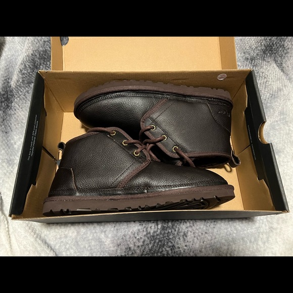 Ugg Men’s Neumel Leather Boots - Picture 1 of 12
